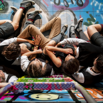 "Girls like that / Mädchen wie die" - L. Abele, M- Mauch, J. Schulze, V. Wider, L. Boiral Lieuther & D. Mohr (Foto: MINZ&KUNST Photography)