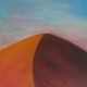 Düne I, 120 x 40 cm, Öl auf Leinwand, 2005