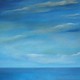Himmel und Wasser II, 100 x 80 cm, Öl auf Leinwand, 2008 - verkauft
