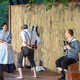 als Tante Polly in Tom Sawyer mit Max und David