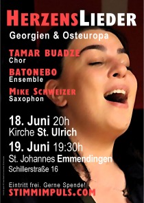 Plakat Konzerte HerzensLieder