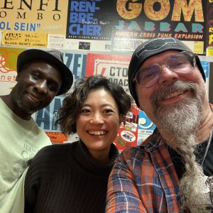 Aine Fokuoka and Carlos Dalelane