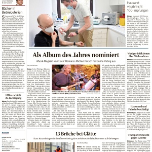 Artikel in der Thüringer Allgemeine und Thüringer Landeszeitung