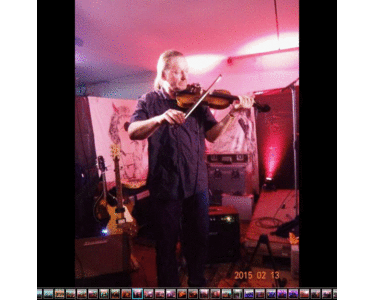 2015...Wolle von Steamroller an der Fiddle...