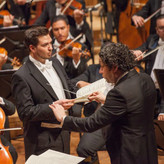 Mit Maestro Gustavo Dudamel