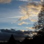 Abendstimmung vor dem Bürofenster (2013)