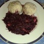 Selbstgemachte Semmelknödel, dafür Blaukraut aus dem Glas (2009)