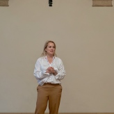 Welcome by festival director Lucie Freiberg (photo: Petr Dyrc)