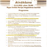 Konzertprogramm 21.Dezember 2022