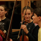 Orchesterpause (Foto: Nele Tröger)