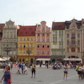 Auf dem Marktplatz von Breslau