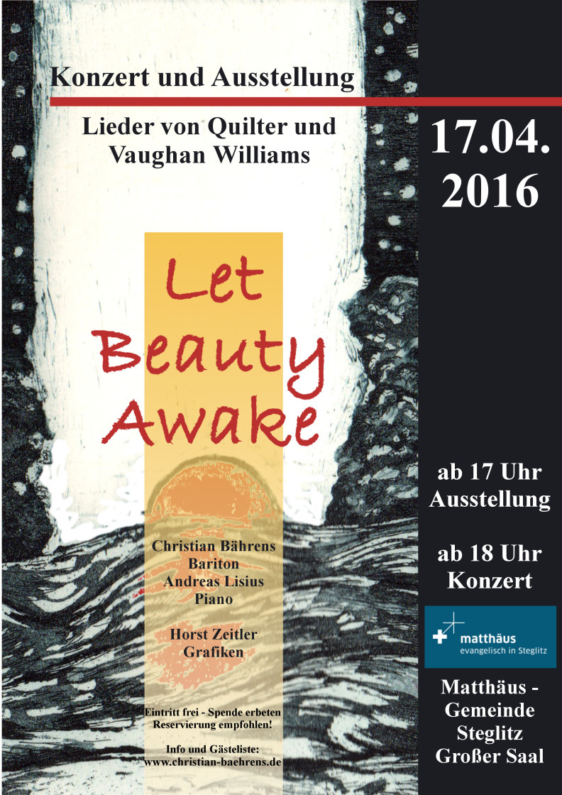 Plakat Let Beauty Awake