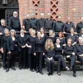 Vor dem Konzert in der Kirche zum Heilsbronnen Juli 2016
