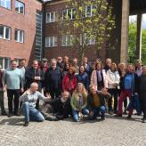 In a rehersal break in Berlin-Steglitz