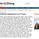 BZ Kritik des Gigs beim Freiburg Marathon 2015