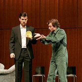 "Le Nozze di Figaro" (Jänner 2013) Aron Cortes (Conte), Jakob Puchmayr (Antonio) © Christian Schneider