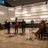 Mit dem Klangforum Heidelberg im ZKO-Haus Zürich 2018