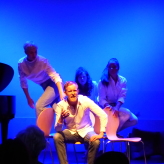 COLLIDE Quartett "Das Auge der Zeit" Szenischer, multimedialer Liederabend, Tschaikowsky-Saal Hamburg 2023