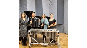 Proben für Ascoli (EWC: Milica Zakic, Alfred Melichar, Theresa Dinkhauser, Maria Chlebus)