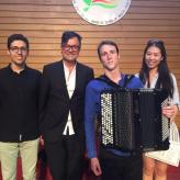 China 2016 mit Milos Katanic, Aleksandar Kolovski, Wei Bijun