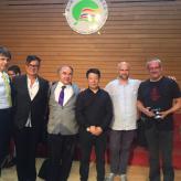China 2016 mit Zoran Rakic, Herbert Scheibenreif, Wang, Raimondas Sviackevicius, Boris Lenko
