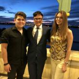 mit aleksandar Jovancic und Aleksandra Dragosavac in Harbin(China)