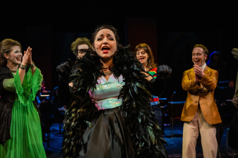 Singer Miriam Sabba in „Disko" © Nilz Böhme