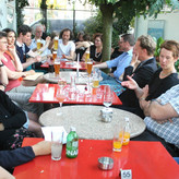 Abschlussrunde im Bremer Rotkäppchen