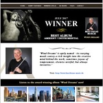 Im Juli 2017 wurde meine CD Windträume als bestes Instrumentalalbum von der Akademia in Los Angeles ausgezeichnet :-)