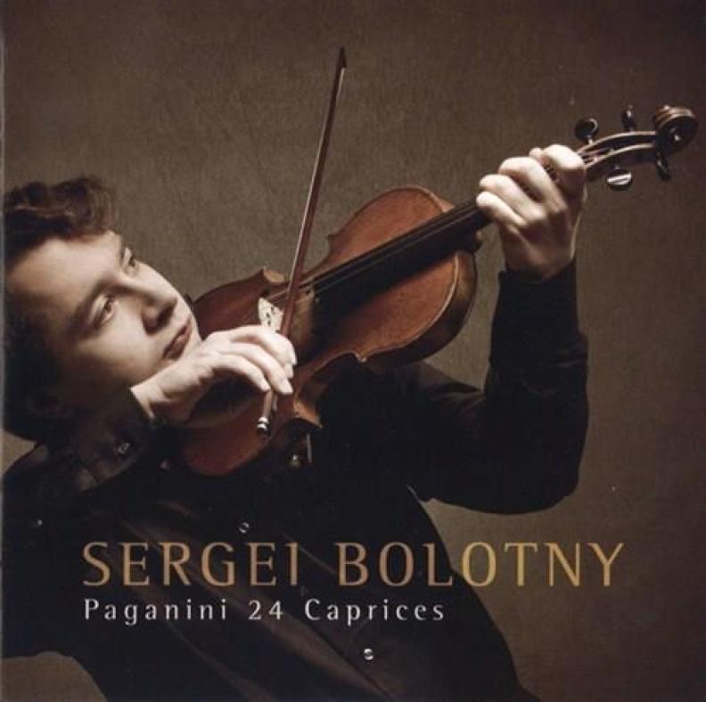 Sergei Bolotny violin Paganini Caprises Preiser Records