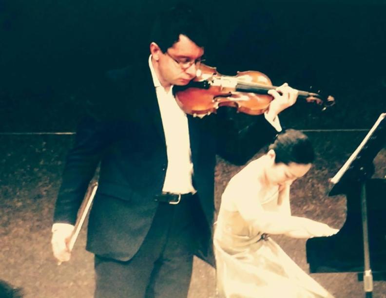 Sergei Bolotny violin Keiko Sakuma piano Japan 2016