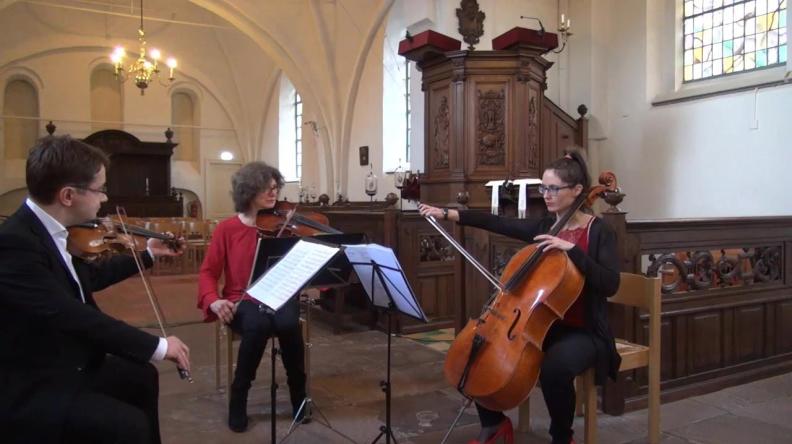 String Trio Sergei Bolotny violin Ulrike Adam viola Noelle Weidmann cello