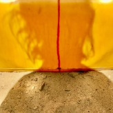 (solange ich Menstruationsblut produziere, arbeite ich damit) © Carola Schaal