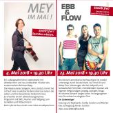 MEY im Mai 05/18 und Ebb & Flow 05/18