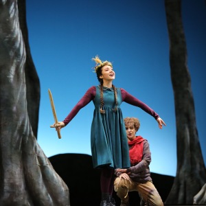 As Gretel in E. Humperdinck´s "Hänsel und Gretel" (Hessisches Staatstheater Wiesbaden). Photo by De-Da Productions.