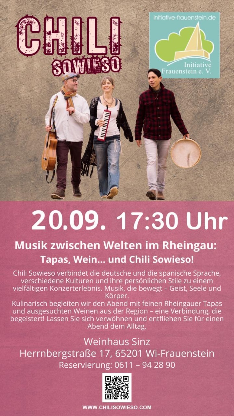 Konzert im 'Weinhaus Sinz', WI-Frauenstein