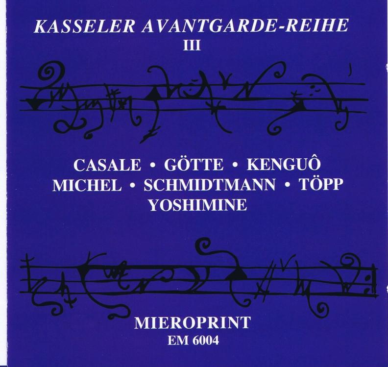 Cover von Kasseler Avabtgarde-Reihe III