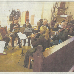 Fränkische Landeszeitung, 23.12.2019 - Weihnachtskonzert im Münster Wolframs-Eschenbach