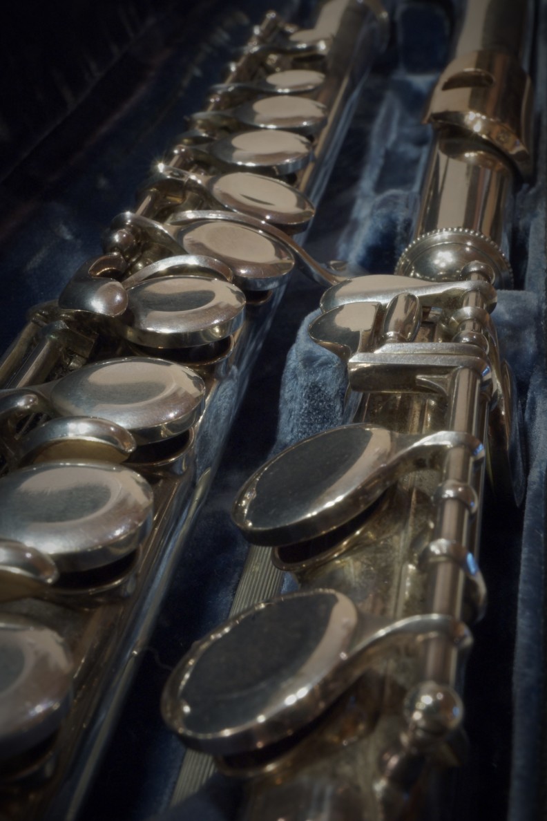 Flute in box
