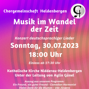 2023_ Konzert  in Nidderau