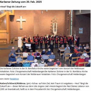 Karbener Zeitung_Zusatzkonzerte 2025