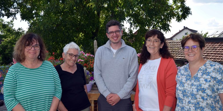 Vorstand mit neuem Chorleiter Pascal Franke