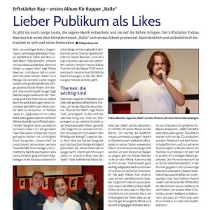 Erftstadt Magazin Ralle Releasekonzert