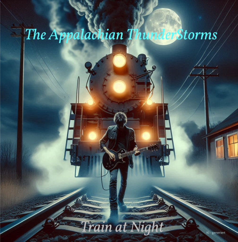 Train at Night - Jorge de Myers Train at Night - Jorge de Myers