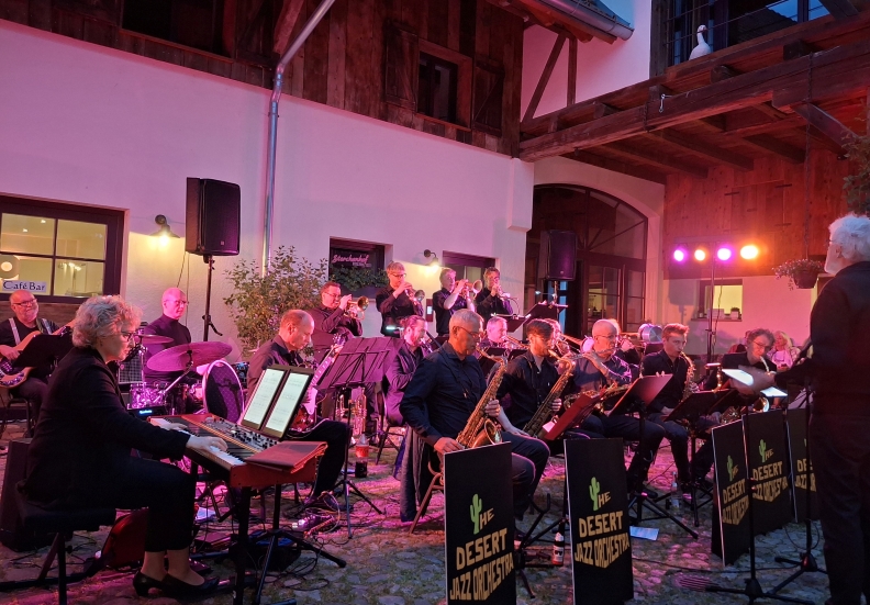 2025 | THE DESERT JAZZ ORCHESTRA | TENINGEN | STORCHENHOF