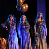 Wertinger Festspiele - R. Wagner: "Das Rheingold" - "Rheintöchter" v.l.: Franziska Bader (Floßhilde), Isabella Pany (Woglinde), Ilme Stahnke (Wellgunde)