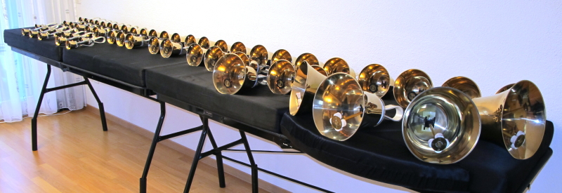 5 Oktaven Handbells