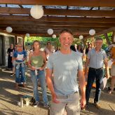 Coronaprobe im Freien